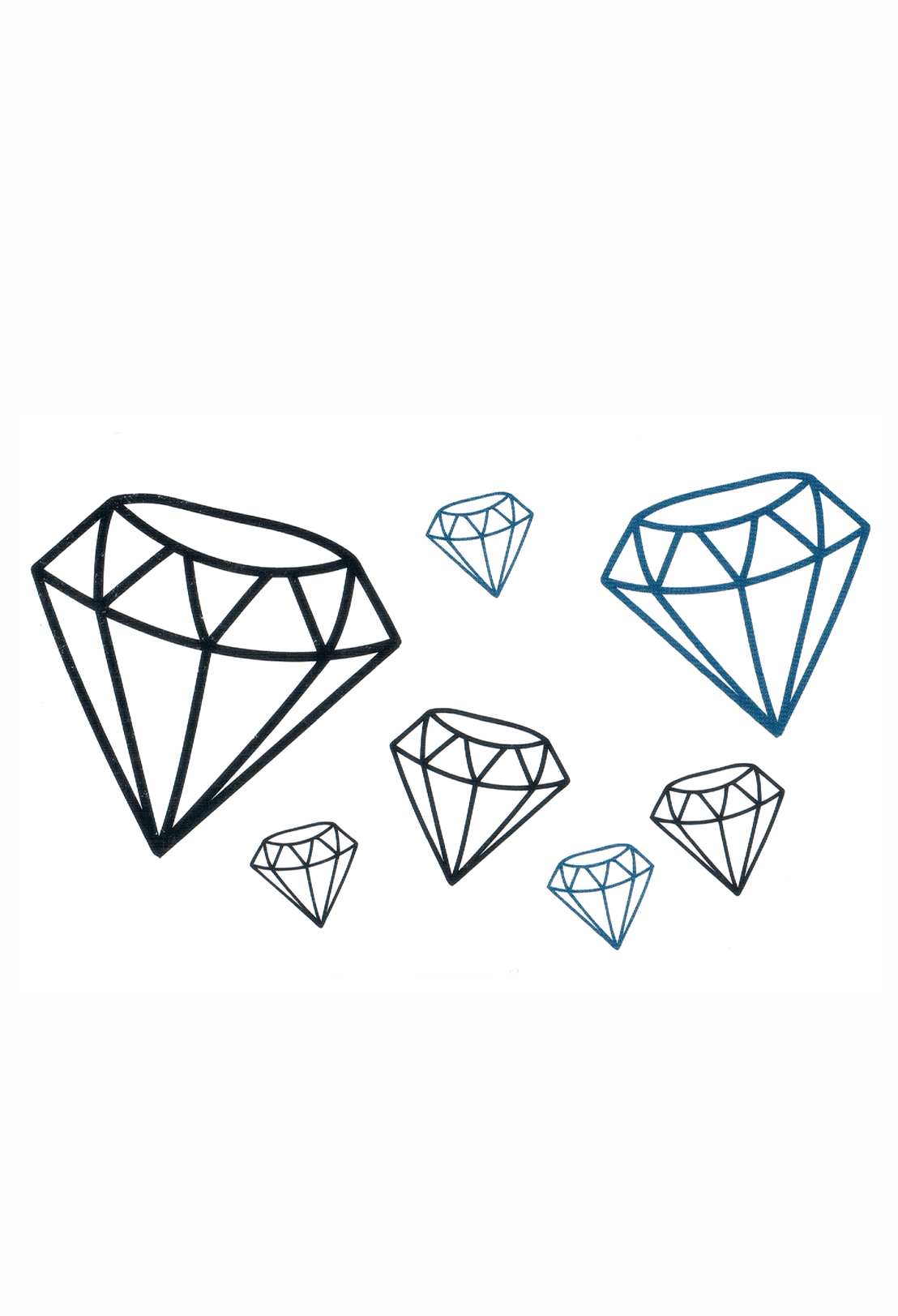 Diamants ( 7 pièces )