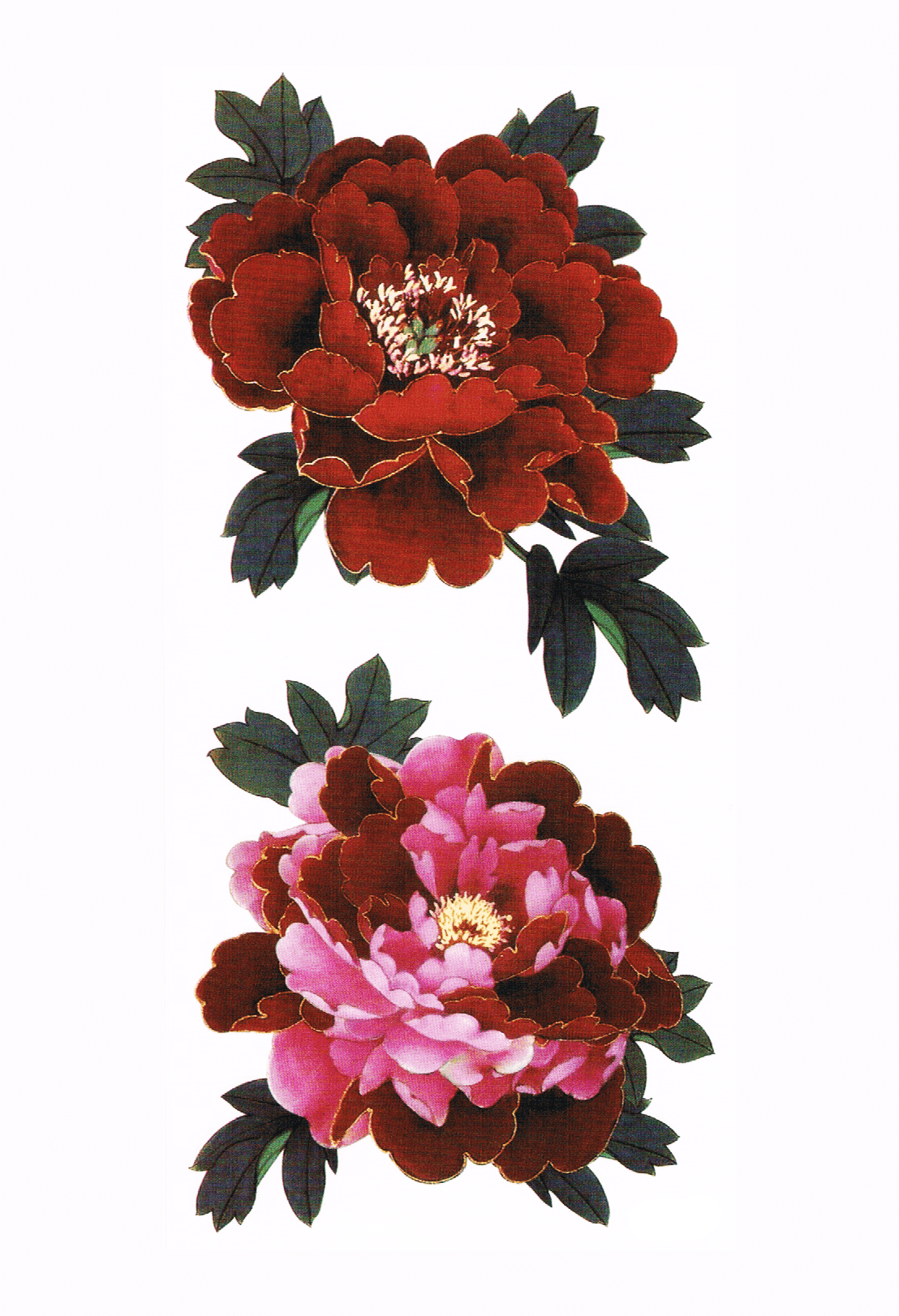 Duo floral ( 2 pièces )