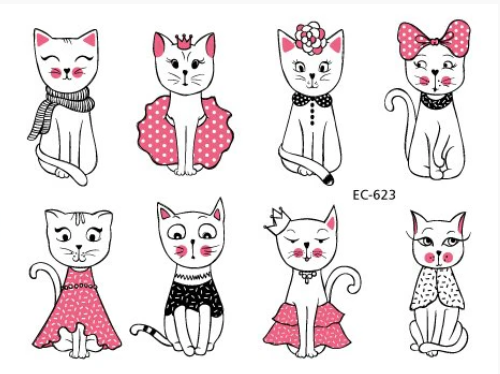 Chats retro pin up