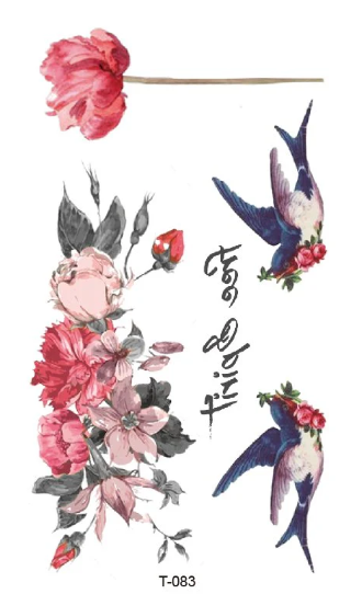Oiseaux free spirit floral