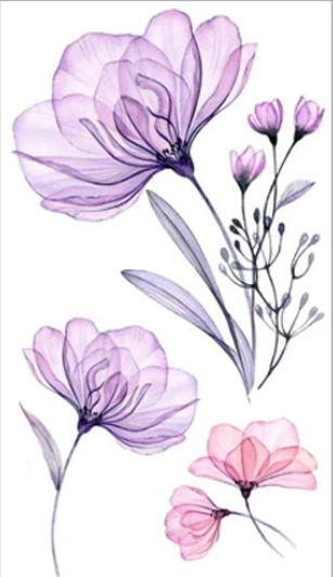 Mini planche florale