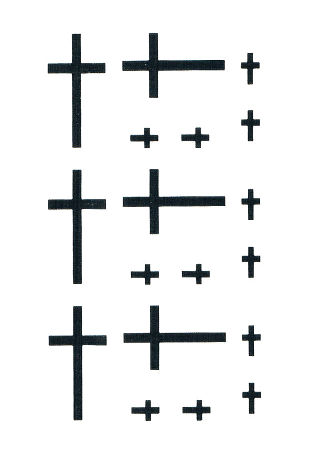 Croix ( 18 pièces )