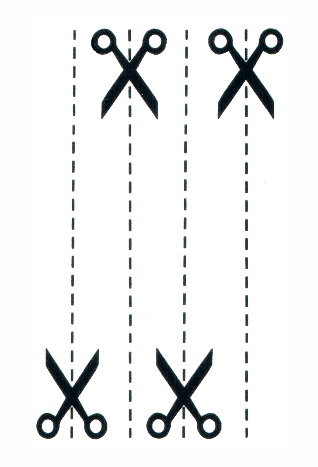 Coupez ici ( 4 pièces )