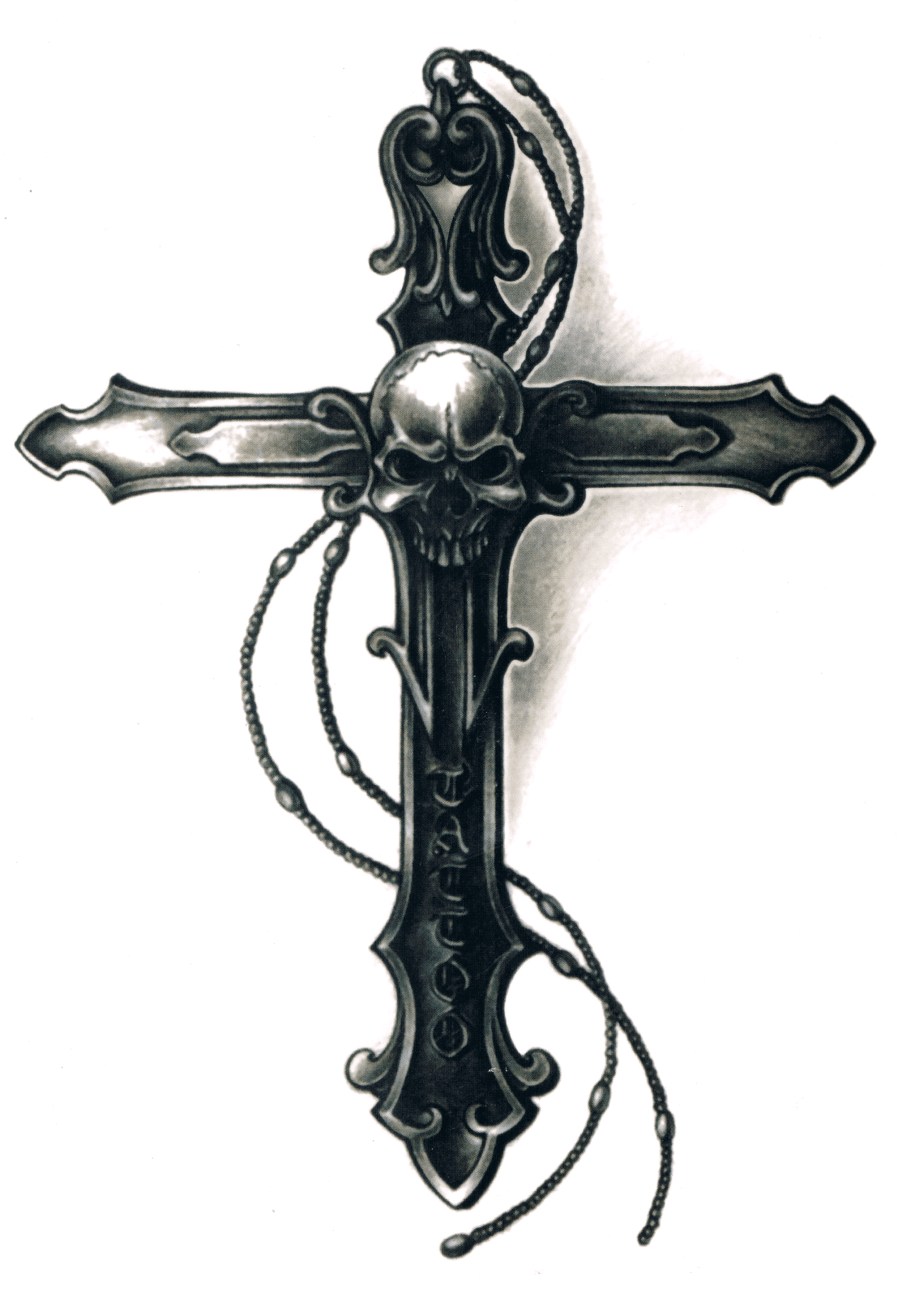 Croix avec Crâne