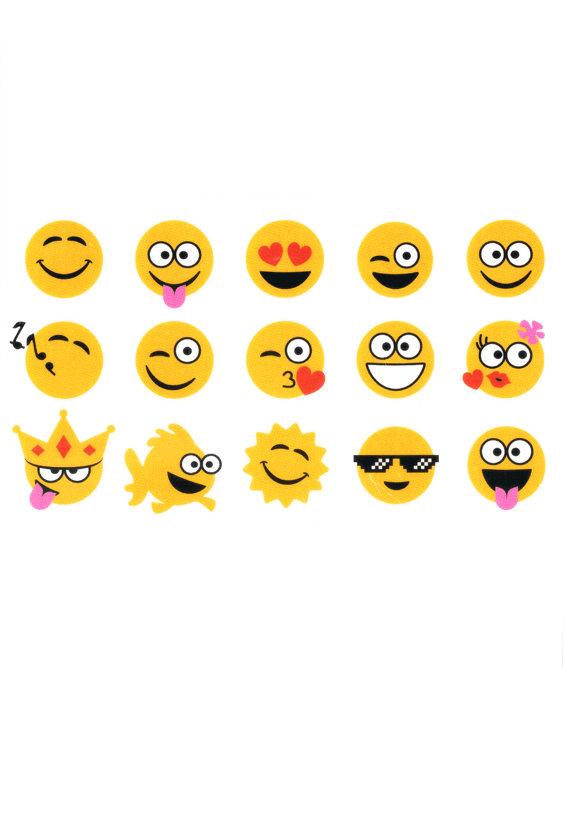 Emoji One ( 15 pièces )