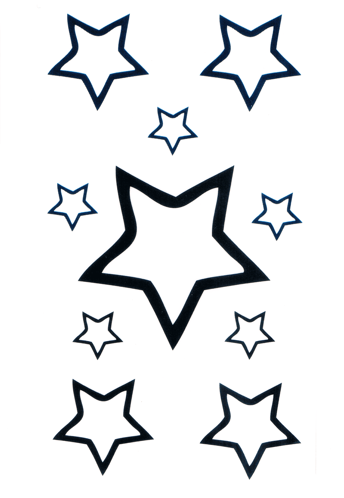 Etoiles ( 10 pièces )