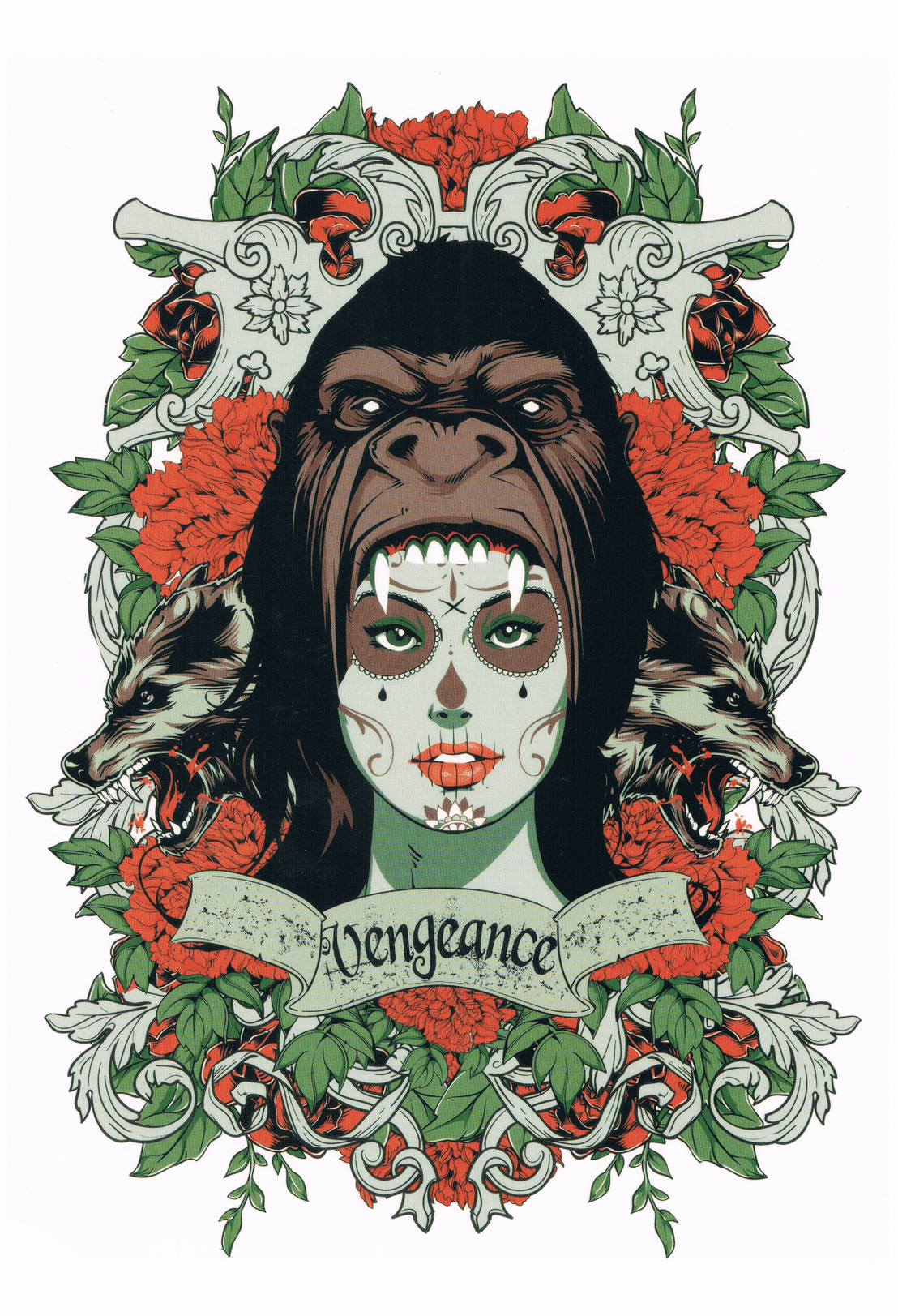Femme Mexicaine Gorille
