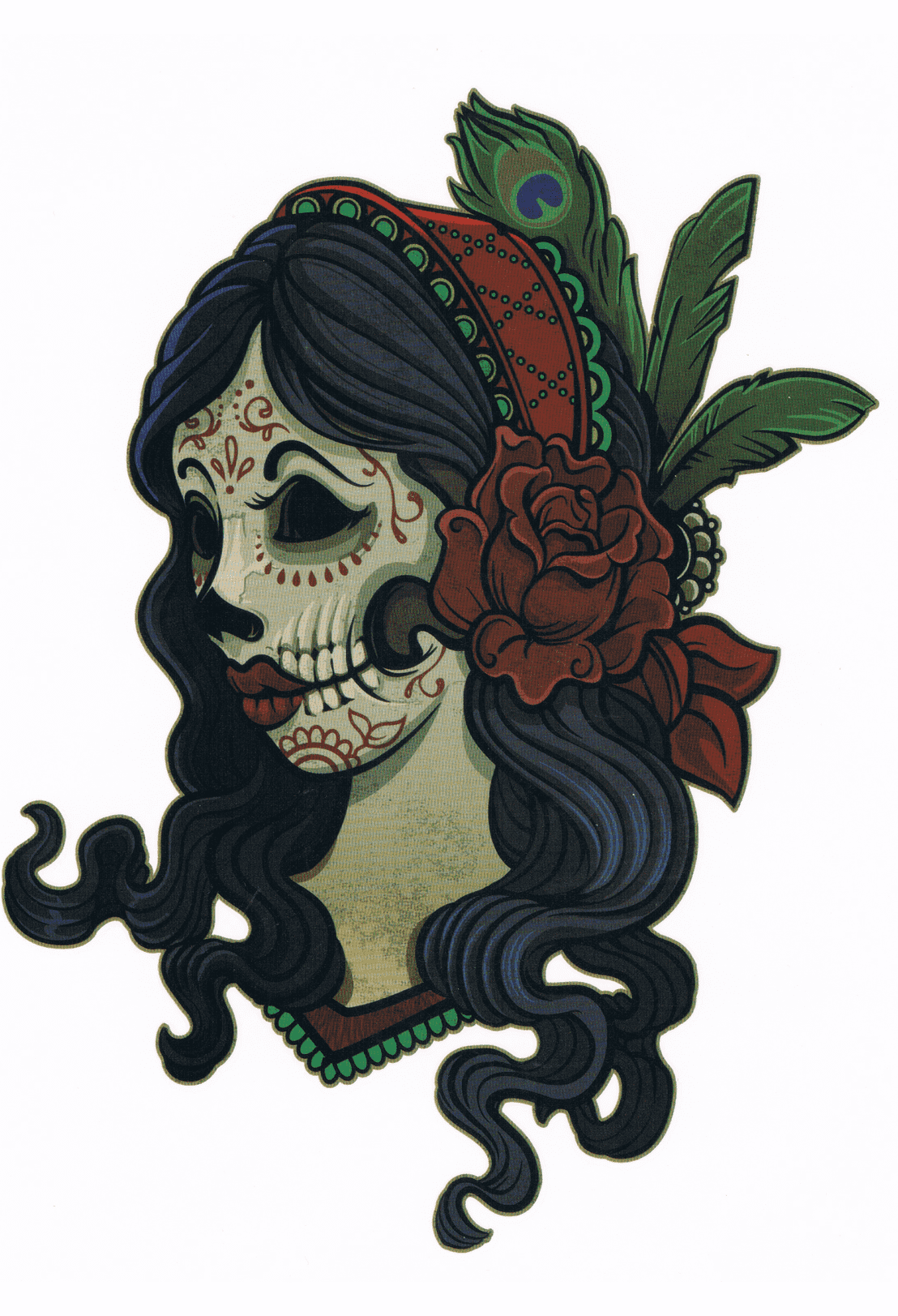 Femme Mexicaine Plume