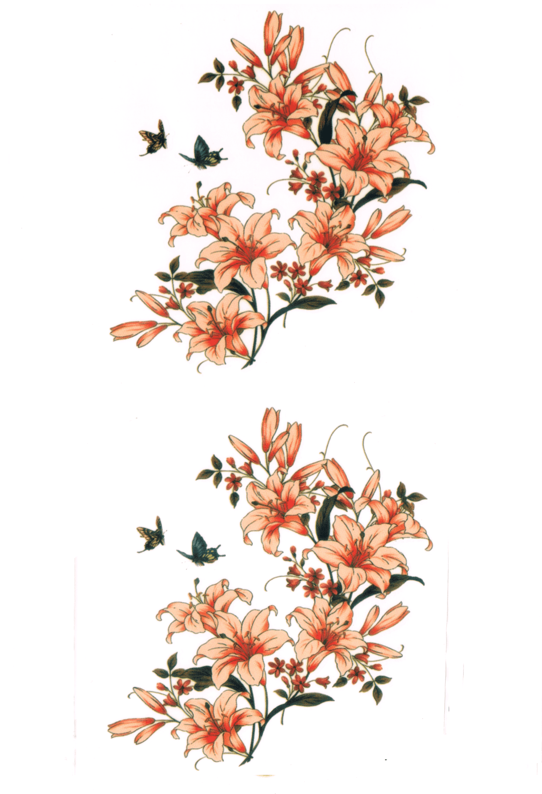 Hibiscus ( 2 pièces )
