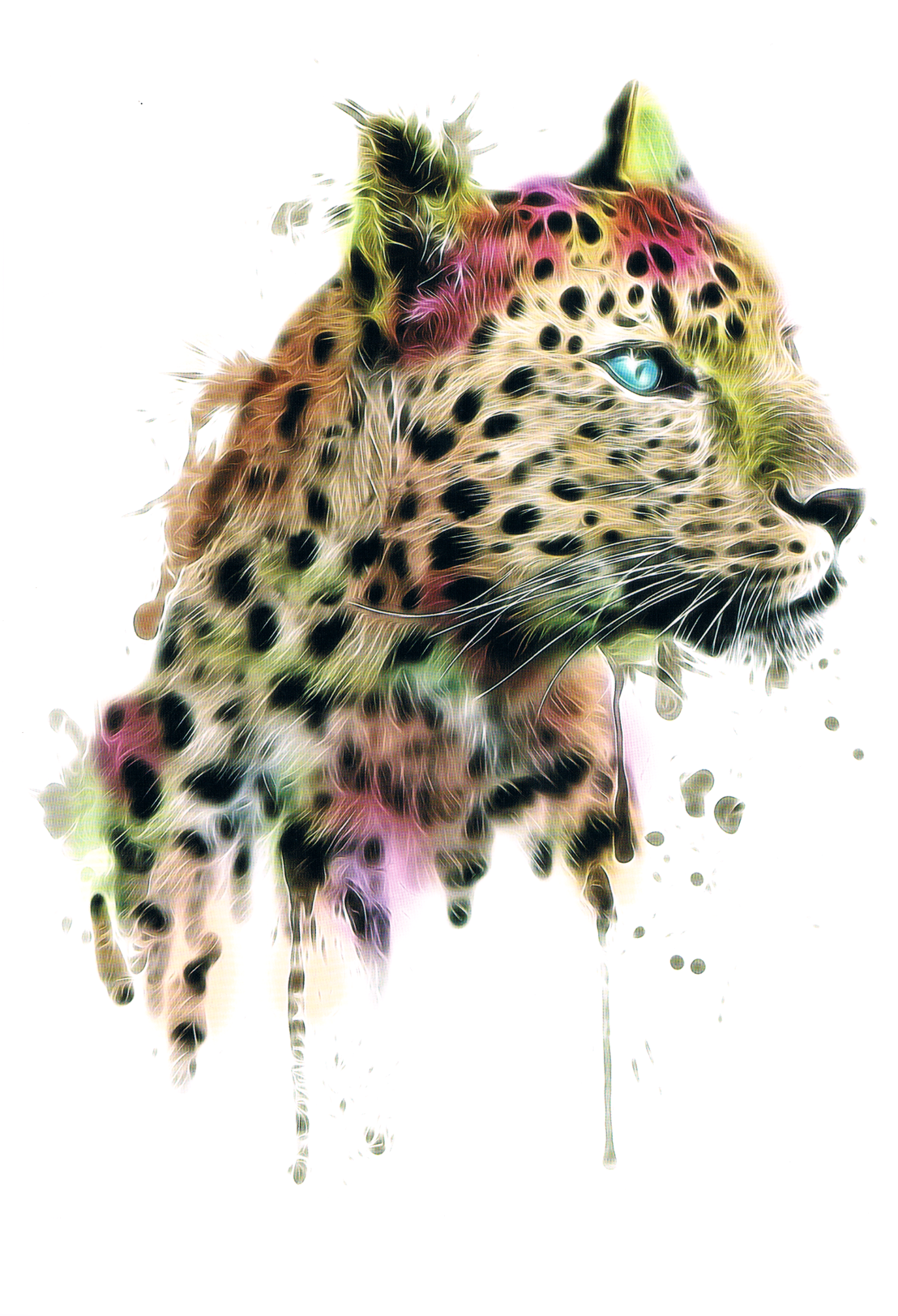 Léopard Aquarelle 2