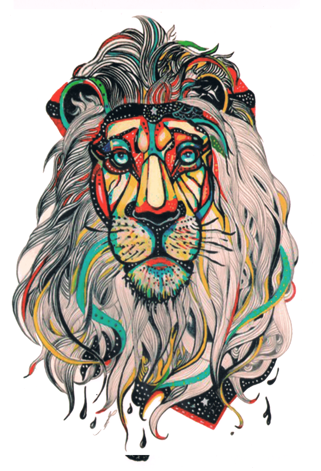 Lion color