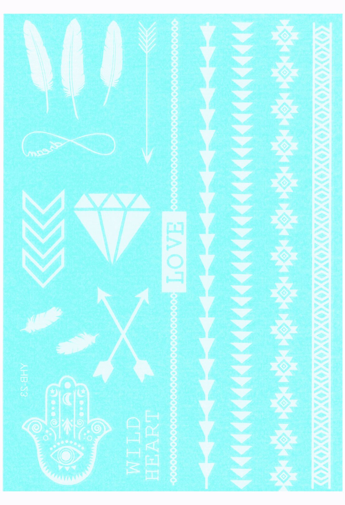 Mix Tendance Ornement Blanc (17 pièces)