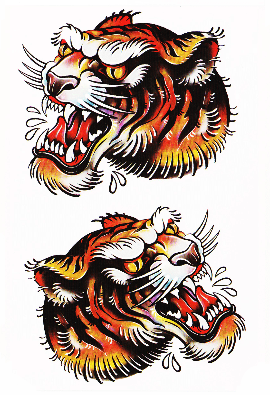 Old School Tiger 3 ( 2 pièces )