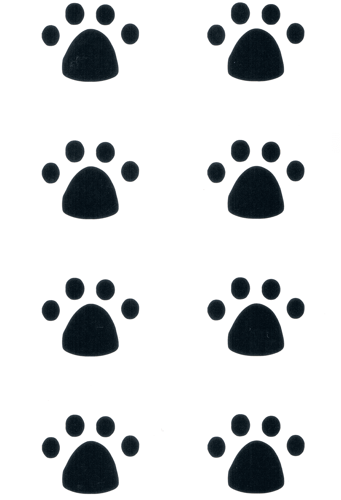 Pâttes de chien ( 8 pièces )
