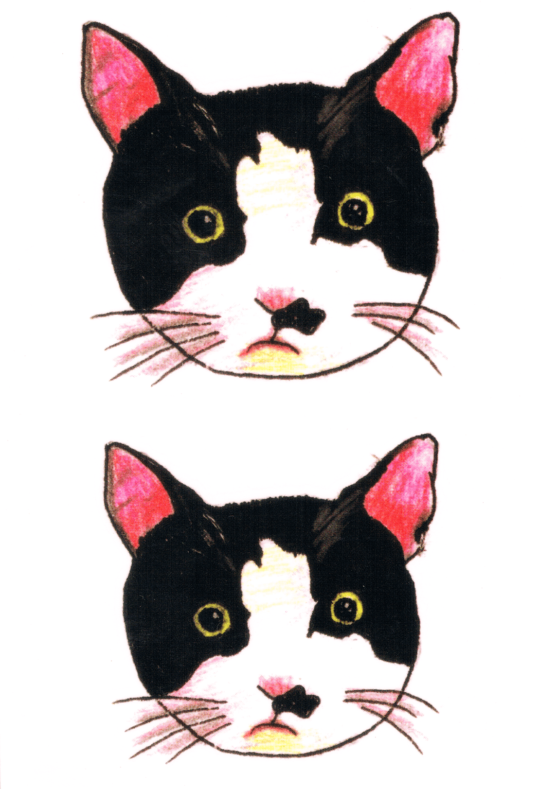 Petits Chats ( 2 pièces )