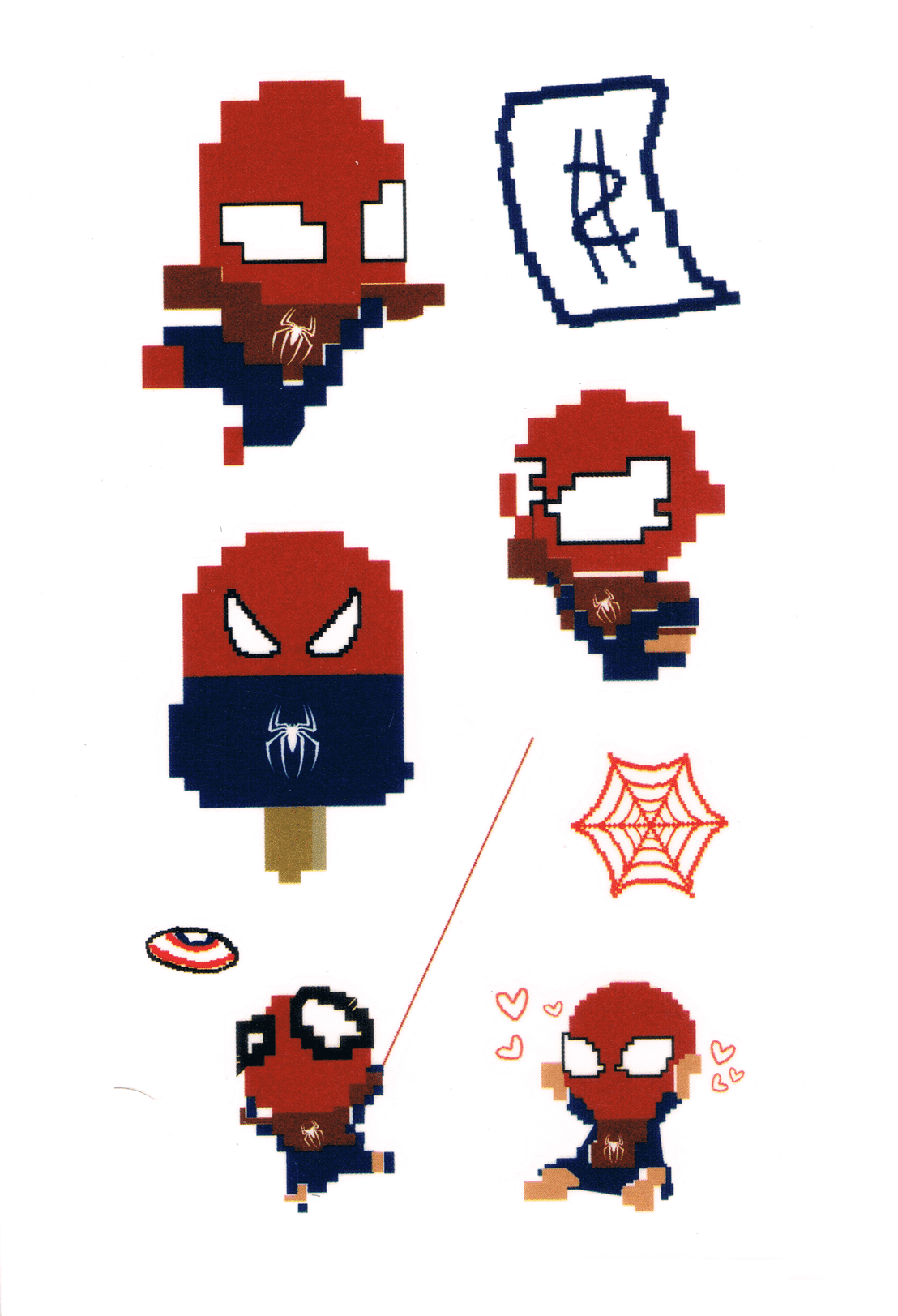 Super Héros ( 7 pièces )