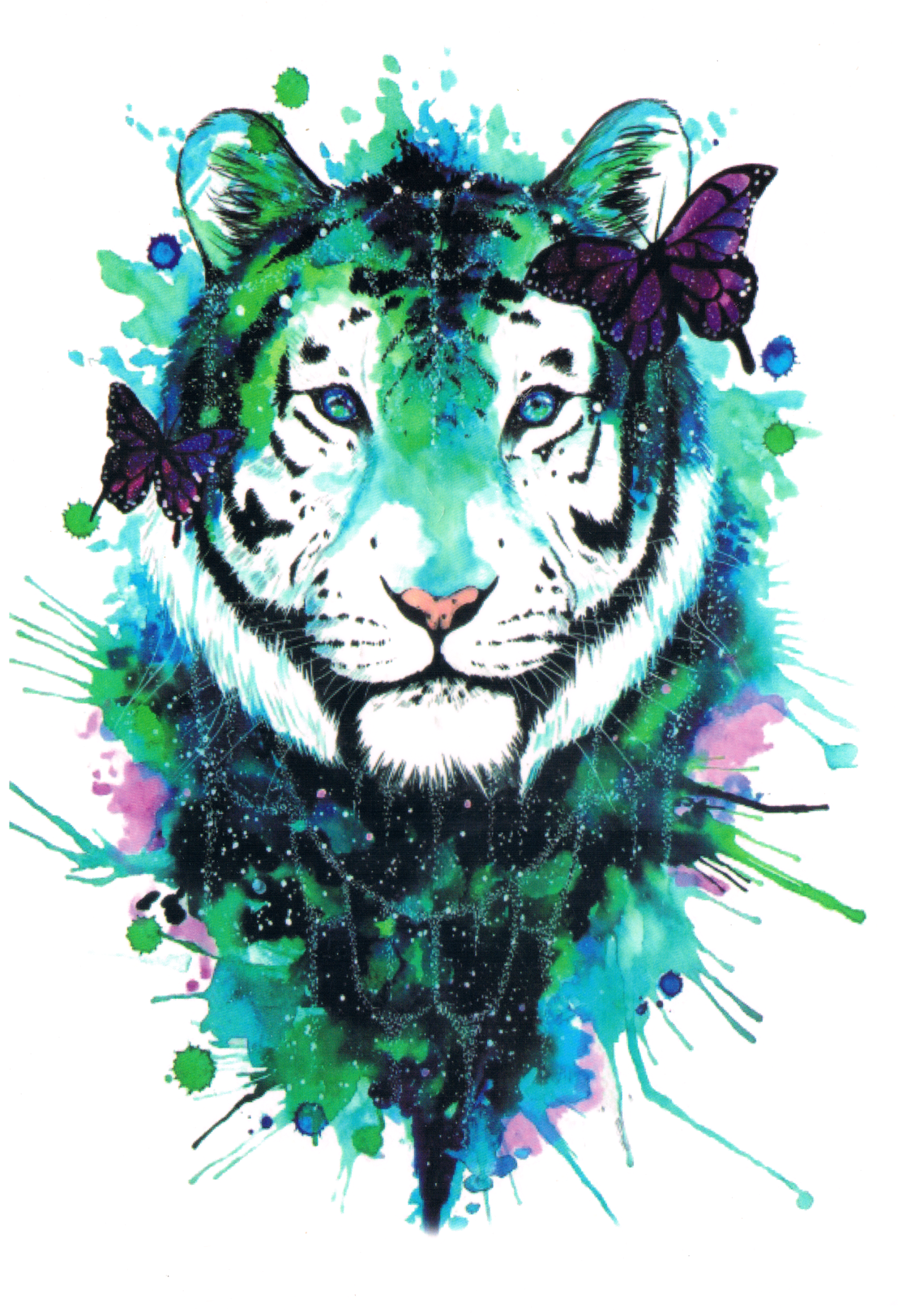 Tigre Aquarelle