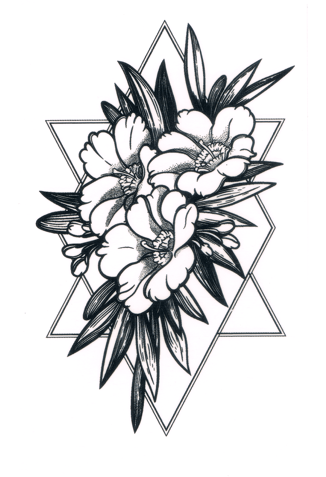 Triangle Floral